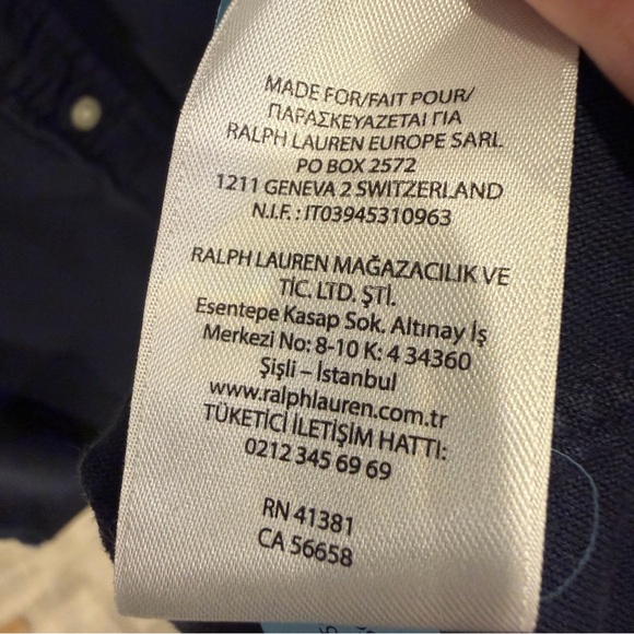 Ralph Lauren Dark Blue Casual Button Down Collared Shirt - Picture 6 of 9